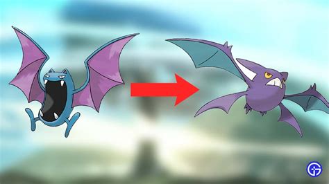 A Pokémon that gained vastly enhanced flying performance by having its legs turn into wings. . How to evolve golbat arceus